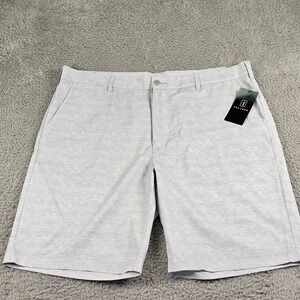 PGA Tour Shorts Mens 40 Gray Stretch Golf Comfort Waistband Performance NWT